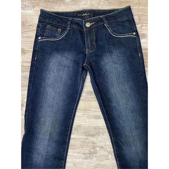 Southpole Bootcut Stretch Jeans Flap Pocket Women’s Junior’s Sz 5 - Picture 2 of 9